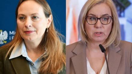 Katarzyna Pełczyńska-Nałęcz; Paulina Hennig-Kloska. Fot. PAP/Darek Delmanowicz/Tomasz Gzell