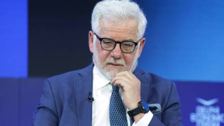 Były szef MSZ prof. Jacek Czaputowicz. Fot. PAP/EPA/VAIOS CHASIALIS