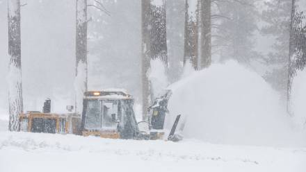 Ekstremalne warunki pogodowe w USA. Fot. PAP/EPA/CAROLINE BREHMAN 