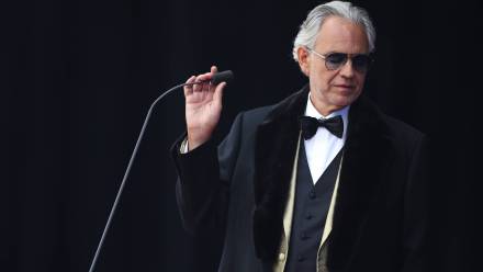 Andrea Bocelli Fot. PAP/EPA/ADAM VAUGHAN