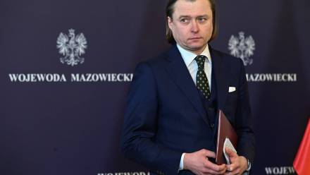 Wojewoda mazowiecki Mariusz Frankowski. Fot. PAP/Radek Pietruszka