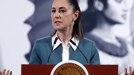 Prezydent Meksyku Claudia Sheinbaum, fot. PAP/EPA/EFE/MARIO GUZMAN