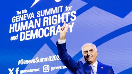 Reza Pahlawi. Fot. EPA/SALVATORE DI NOLFI