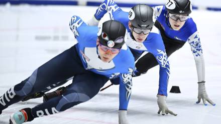 ME w short tracku. Zdj. ilustracyjne. Fot. PAP/Adam Warżawa