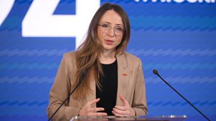 Agnieszka Dziemianowicz-Bąk. Fot. PAP/Marcin Obara