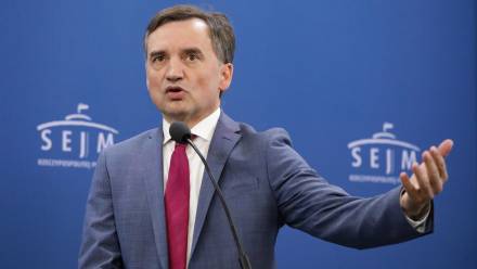 Zbigniew Ziobro. Fot. PAP/Tomasz Gzell