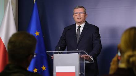 Sekretarz stanu w MSZ Marcin Bosacki, fot. PAP/Paweł Supernak