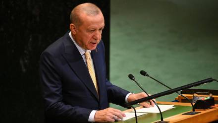 Recep Tayyip Erdogan, fot. PAP/EPA/AAP/LUKAS COCH