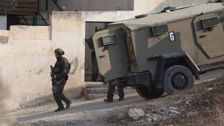 Izraelskie wojsko (zdjęcie ilustrujące). Fot. EPA/ALAA BADARNEH