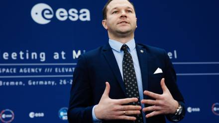 Edvinas Grikszas. Fot. PAP/EPA/	CLEMENS BILAN