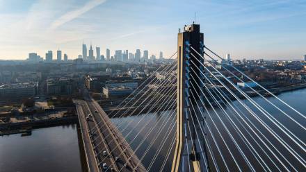 Panorama Warszawy Fot. PAP/Leszek Szymański