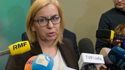 Minister klimatu i środowiska Paulina Hennig-Kloska, fot. PAP/Wojciech Szubartowski
