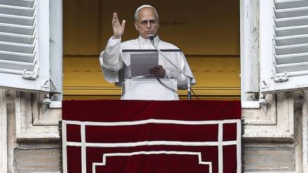 Papież Leon XIV, fot. PAP/EPA/ANSA/ANGELO CARCONI