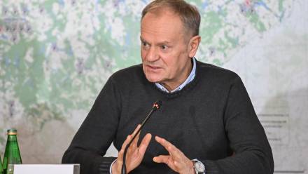 Premier Donald Tusk. Fot. PAP/Adam Warżawa