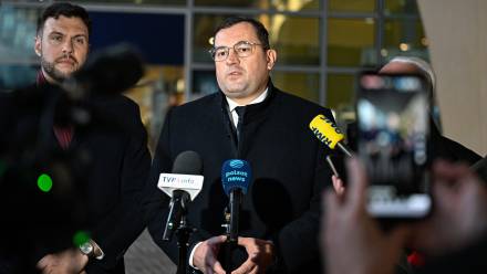 Minister rolnictwa i rozwoju wsi Stefan Krajewski. Fot. PAP/Wiktor Dąbkowski