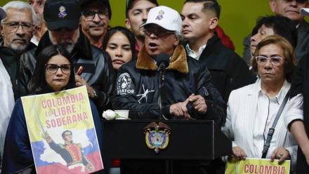 Prezydent Kolumbii Gustavo Petro, fot. PAP/EPA/EFE/Carlos Ortega