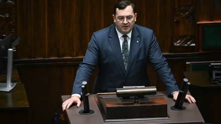 Minister rolnictwa i rozwoju wsi Stefan Krajewski, fot. PAP/Piotr Nowak