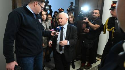 Prezes PiS Jarosław Kaczyński. Fot. PAP/	Piotr Nowak