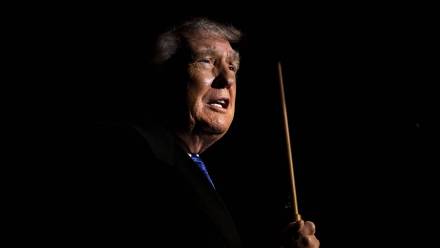 Prezydent USA Donald Trump. Fot. PAP/EPA/	BONNIE CASH / POOL