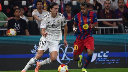 Mecz FC Barcelona-Real Madryt Fot. PAP/EPA/STRINGER