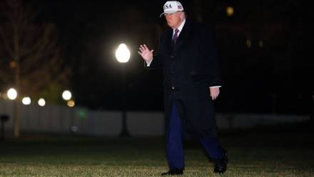 Donald Trump Fot. PAP/EPA/AARON SCHWARTZ / POOL