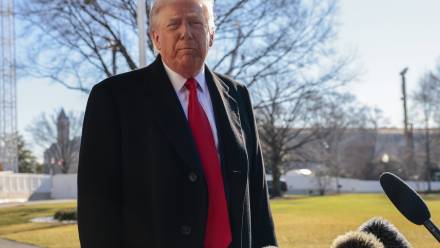 Donald Trump. Fot. PAP/EPA/SHAWN THEW 