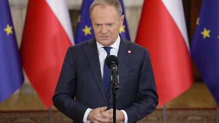 Donald Tusk Fot. PAP/Tomasz Gzell