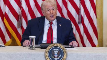 Donald Trump. Fot. PAP/EPA/SHAWN THEW