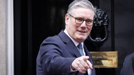 Premier Wielkiej Brytanii Keir Starmer. Fot. PAP/EPA/TOLGA AKMEN 