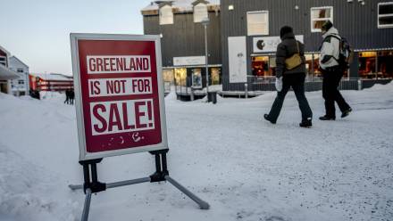 Nuuk, stolica Grenlandii. Fot. PAP/EPA/MADS CLAUS RASMUSSEN