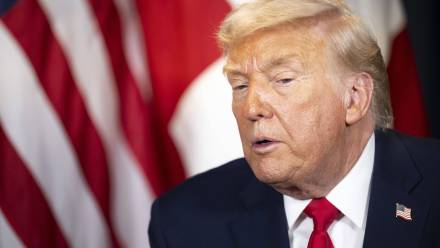 Donald Trump. Fot. PAP/EPA/LAURENT GILLIERON