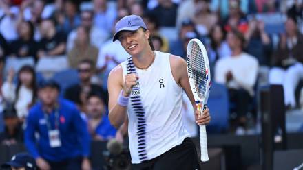 Iga Świątek, fot. PAP/EPA/AAP/JAMES ROSS