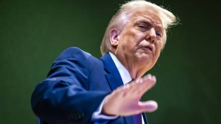 Donald Trump. Fot. PAP/EPA/LAURENT GILLIERON 