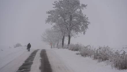 Arktyczne powietrze spowoduje spadki temperatury nawet do minus 25 st. C. Fot. PAP/Wojtek Jargiło