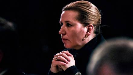 Premier Danii Mette Frederiksen. Fot. PAP/EPA/FILIP SINGER