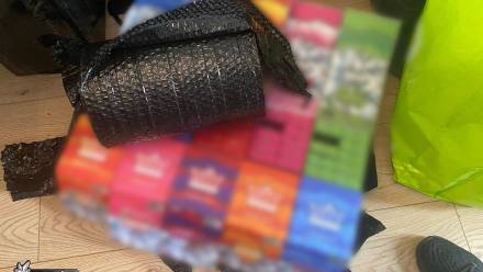 Zarekwirowane przez CBŚP produkty. Fot. cbsp.policja.pl