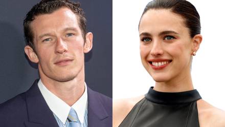 Callum Turner; Margaret Qualley. Fot. PAP/EPA/EDUARDO LIMA/MOHAMMED BADRA