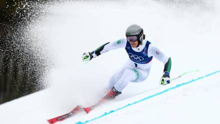  Lucas Pinheiro Braathen. Fot. EPA/ANNA SZILAGYI