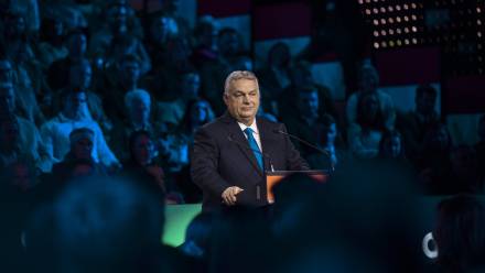 Premier Węgier i lider rządzącej partii Fidesz Viktor Orban. Fot. EPA/AKOS KAISER