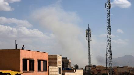 Teheran po ataku ze strony Izraela i USA. Fot. PAP/ EPA/ABEDIN TAHERKENAREH