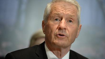 Thorbjoern Jagland. Fot. PAP/Jacek Turczyk