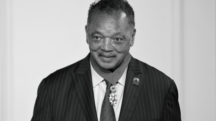 Jesse Jackson. Fot. PAP/EPA/LUDOVIC MARIN / POOL MAXPPP