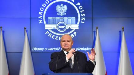 Adam Glapiński. Fot. PAP/Radek Pietruszka