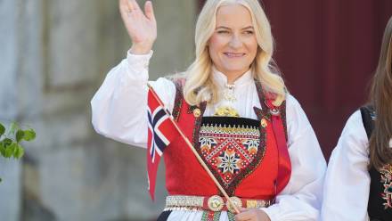 Księżna Norwegii Mette-Marit, fot. PAP/EPA/NTB/	Lise Åserud