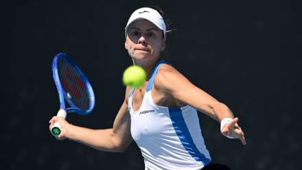 Magda Linette. Fot. EPA/LUKAS COCH