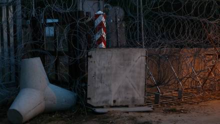  Przejście graniczne z Białorusią Fot. PAP/Artur Reszko