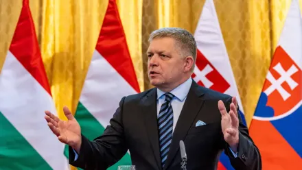 Robert Fico. Fot. EPA/MARTIN DIVISEK