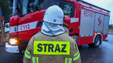 Wóz strażacki Fot. PAP/Michał Meissner