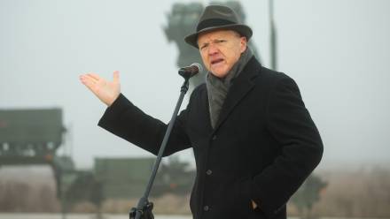 Ambasador USA w Polsce Thomas Rose Fot. PAP/Leszek Szymański