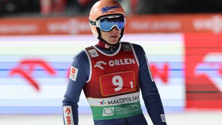 Dawid Kubacki. Fot. PAP/	Grzegorz Momot